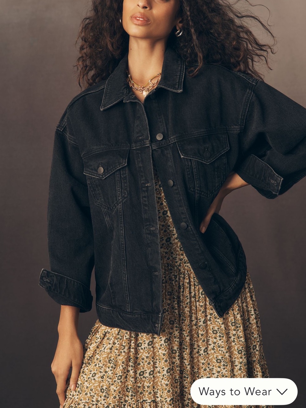 Pilcro Weston Denim Boyfriend Jacket - Picture 6 of 9